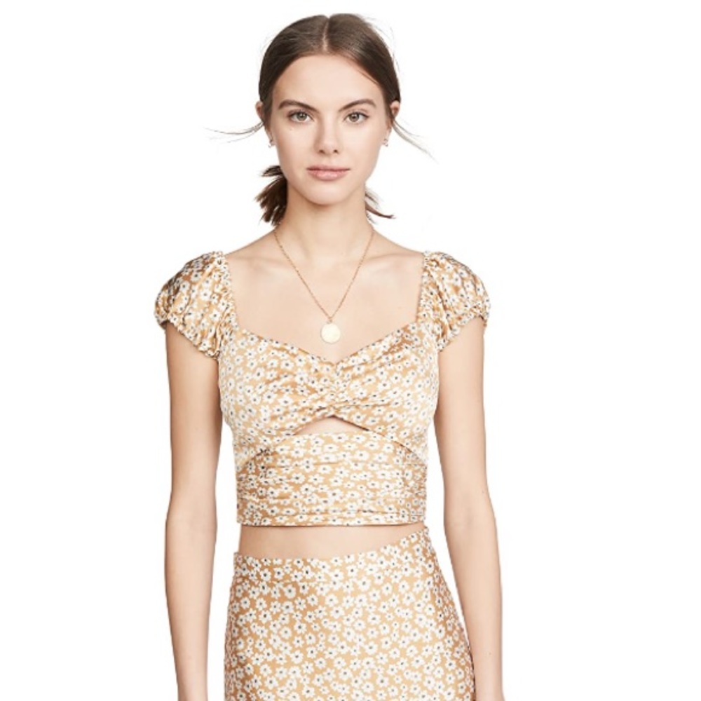 NWT Bec & Bridge Zoe Silk Top
